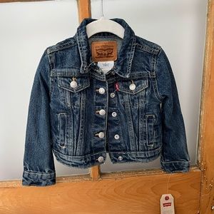 Levi’s Denim Jean Jacket 2T Nwt